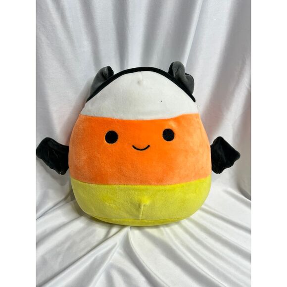Squishmallows Delie Candy Corn Bat Plush Halloween‎ Stuffed Animal 12 Inch - Picture 1 of 3